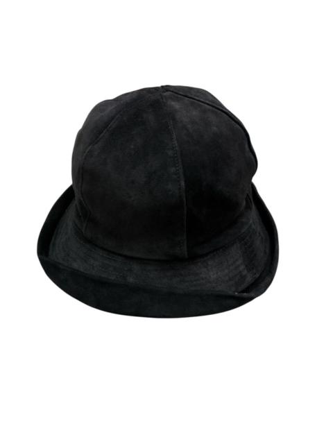 Hermès CHAPEAUX MOTSCH POUR HERMES VELVET CALFSKIN HAT