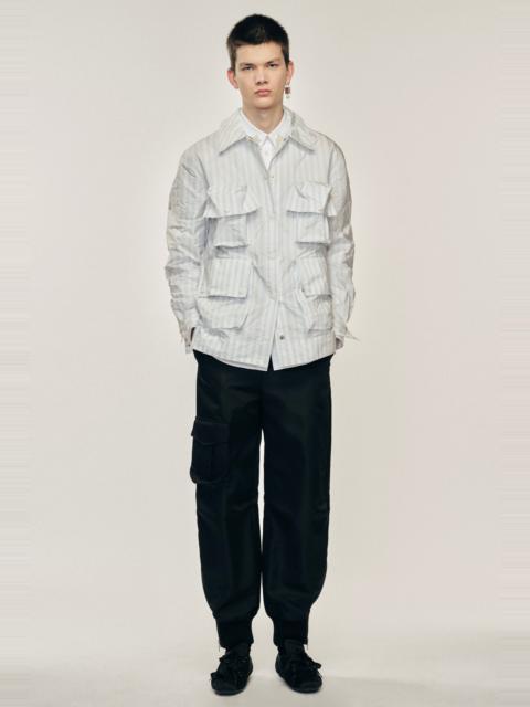 Simone Rocha Multi Pocket Snap Shirt