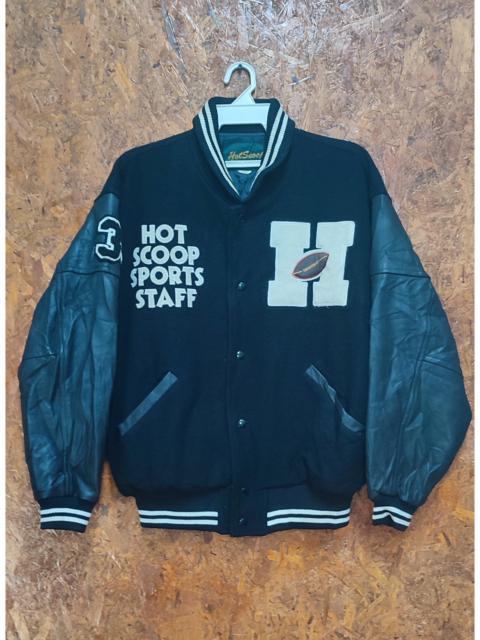 Japanese Brand - Hot Scoop American Football Varsity Jacket