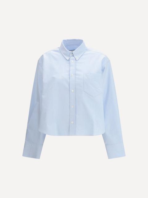 AMI Paris Cropped Shirt