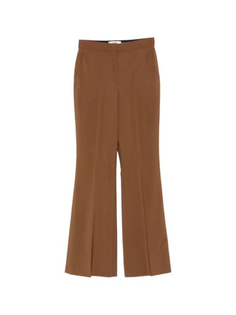 FENDI Wool flared trousers