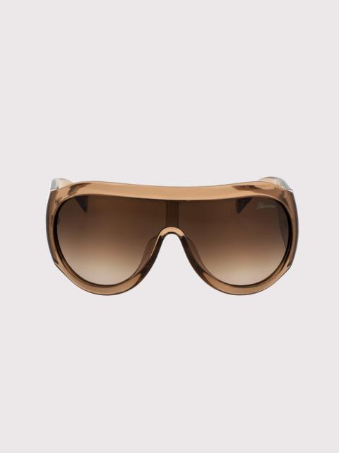 Blumarine ACETATE MASK SUNGLASSES STYLE SPORTING A WRAPROUND SHAPE