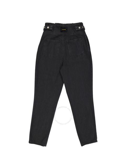 PINKO Pinko Black Cara High Waist Jeans, Waist Size 27"