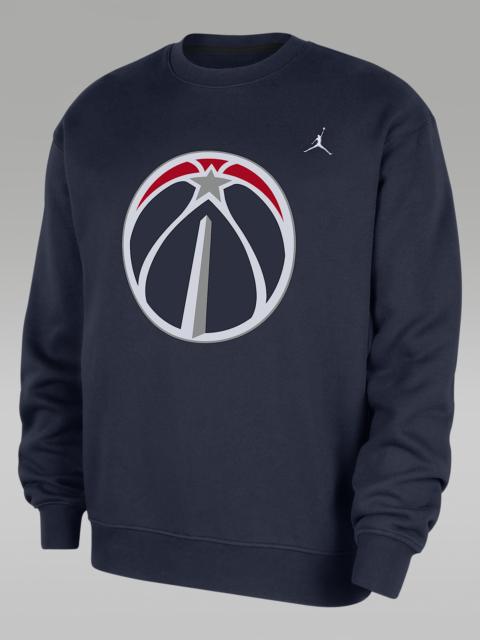 Jordan Washington Wizards Statement Essentials Men's Jordan NBA Fleece Crew-Neck Sweatshirt