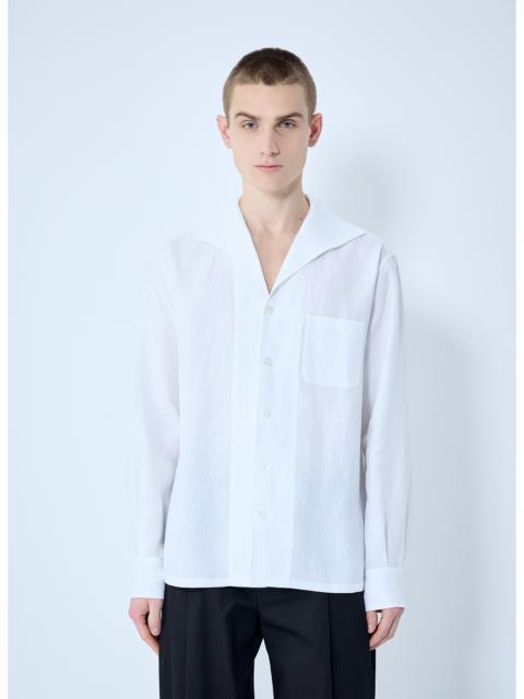 Dolce & Gabbana Dolce & Gabbana Men Linen Spread Collar Shirt