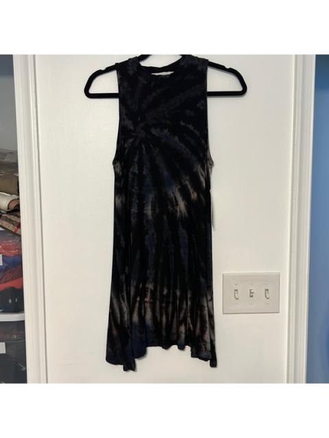 Other Designers Vintage Havana Sleeveless Tie Dye Sleeveless Dress