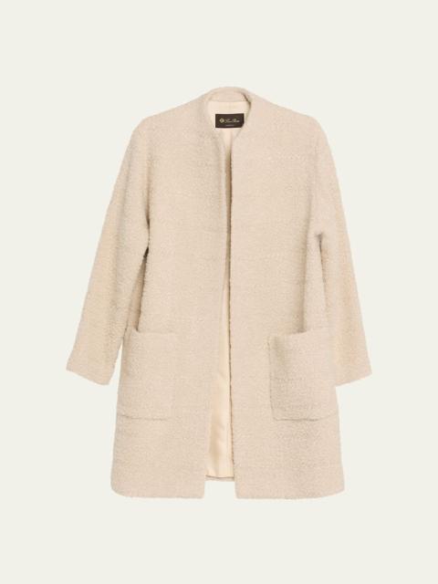 Loro Piana Steph Single-Breasted Top Coat