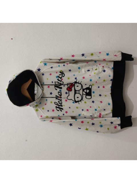 Other Designers Cartoon Network - Hello Kitty Big Logo Cartoon Anime Manga Japan White Hoodie