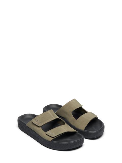 VEJA Veja Etna Slide Sandal in Kaki Black at Nordstrom