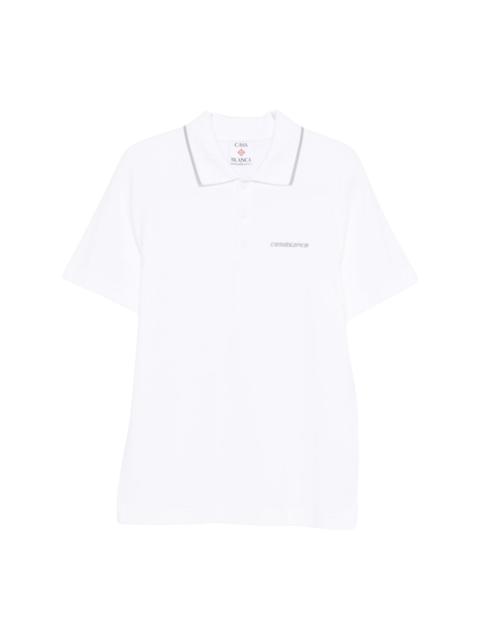 CASABLANCA Polo shirt with logo