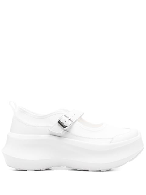 Comme Des Garçons panelled sneakers