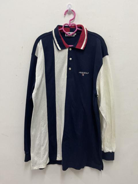 Other Designers Rare Vintage FILA GOLF Long Sleeve Polo Shirt