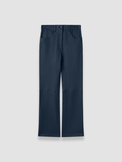 JOSEPH Duke Leather Stretch Trousers