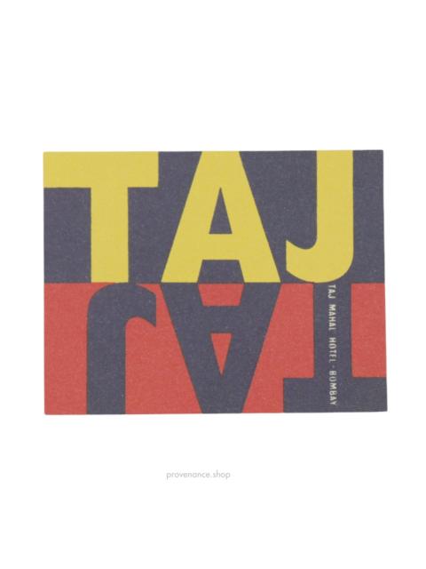 Louis Vuitton Hotel Label Sticker Postcard - Taj Taj