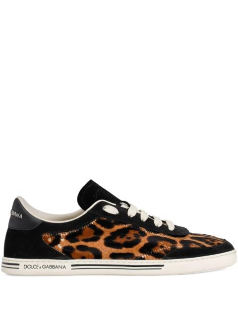 Dolce & Gabbana leopard-print sneakers