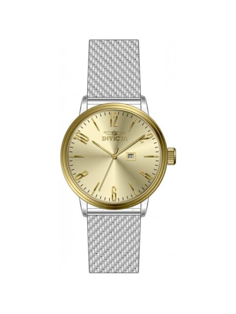 Other Designers Invicta Specialty Quartz Gold Dial Men's Watch 48937