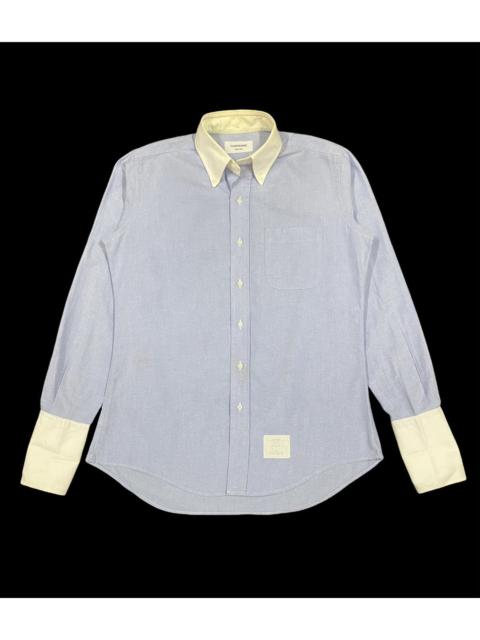 Authentic🔥Thom Browne Blue Oxford Button Down Shirt Size 3