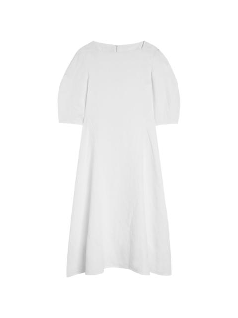 puff-sleeves dress