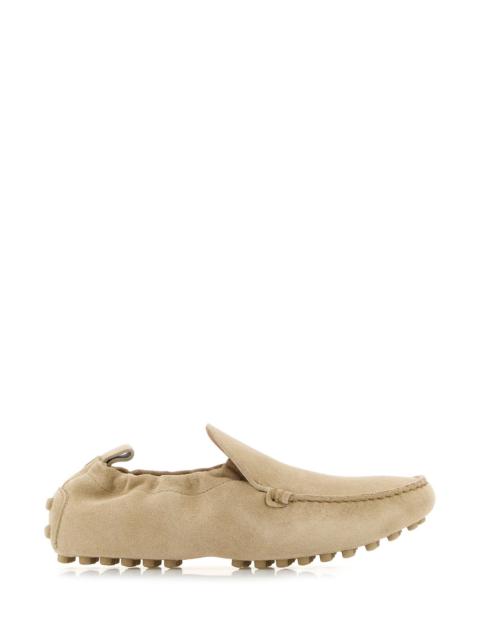 Tod's Sand suede loafers