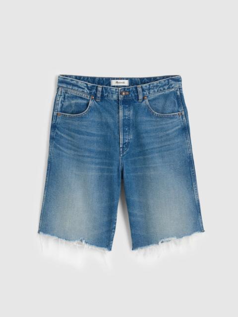 Madewell The Curvy Essex Long Baggy Short