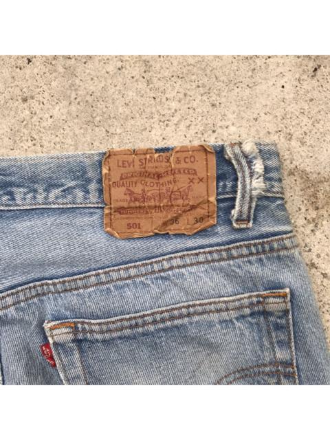 Levi's Vintage Levis 501 Distressed Faded Jeans Made in usa