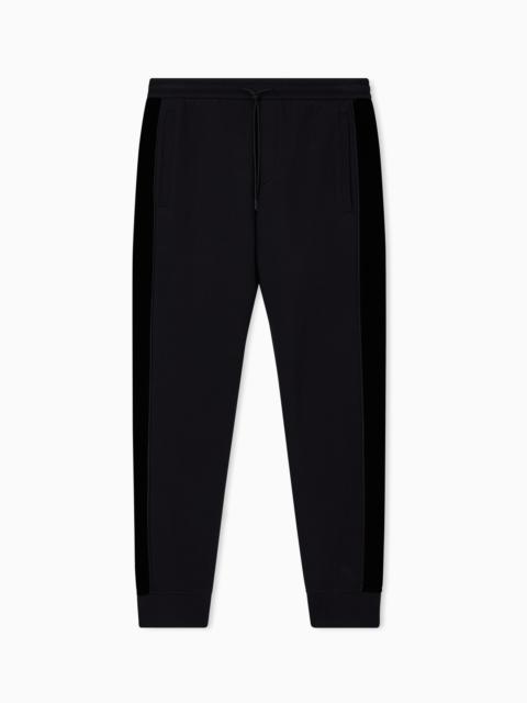 EMPORIO ARMANI LUNAR NEW YEAR DOUBLE-JERSEY SLIM-FIT JOGGERS