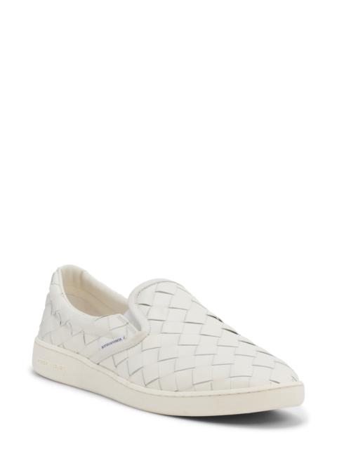 Bottega Veneta Bottega Veneta Sawyer Intrecciato Slip-On Sneaker in 9013 White at Nordstrom