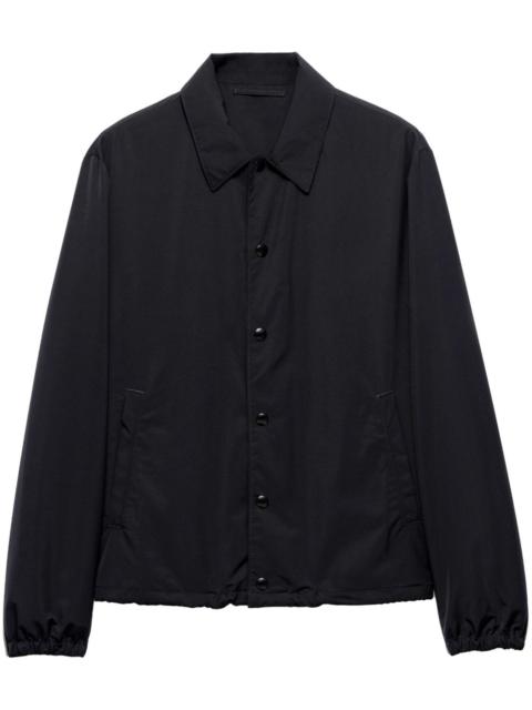 Prada Prada Men Wool Caban Coat