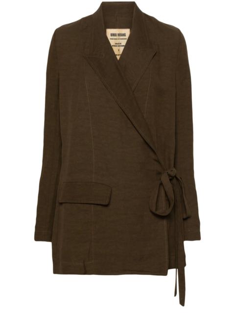 UMA WANG Uma Wang Khloe Peak-lapels Jacket