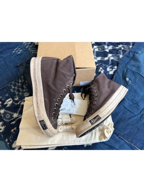 visvim VISVIM 25AW ICT SKAGWAY HI (N.D.) Naturally Dyed Distressed High-Top Sneakers