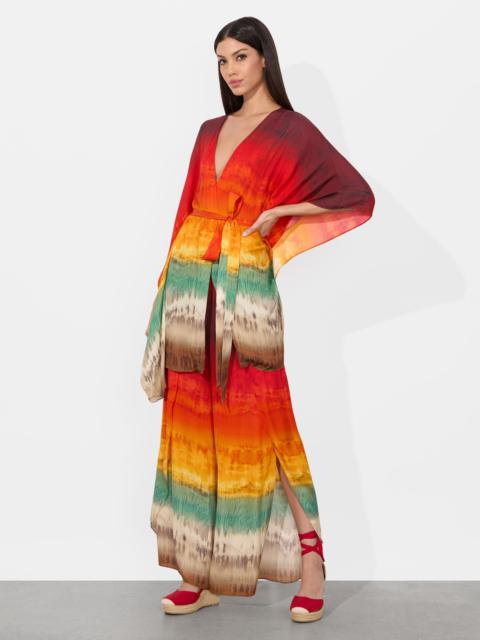 Alice + Olivia MARVA BELTED MINI KAFTAN