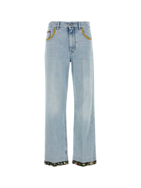 Valentino Floral Edge Jeans