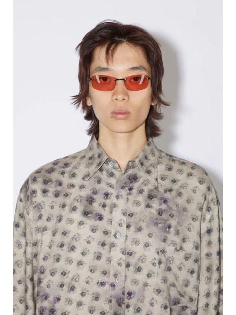 Acne Studios Floral shirt.Like Balenciaga or Vetements shirts