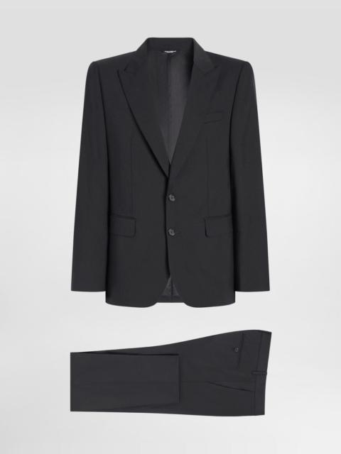 Dolce & Gabbana Stretch wool Martini-fit suit