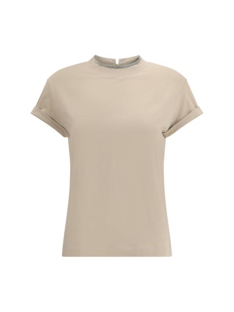 Brunello Cucinelli Women Cotton T-Shirt