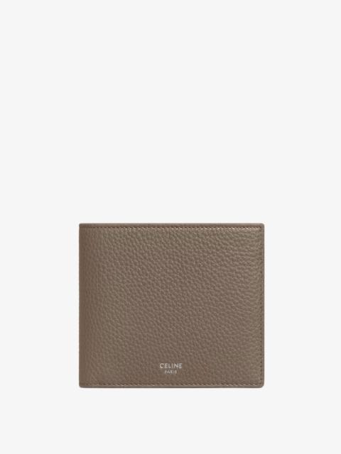 CELINE Celine Hammered Leather Bi-Fold Wallet