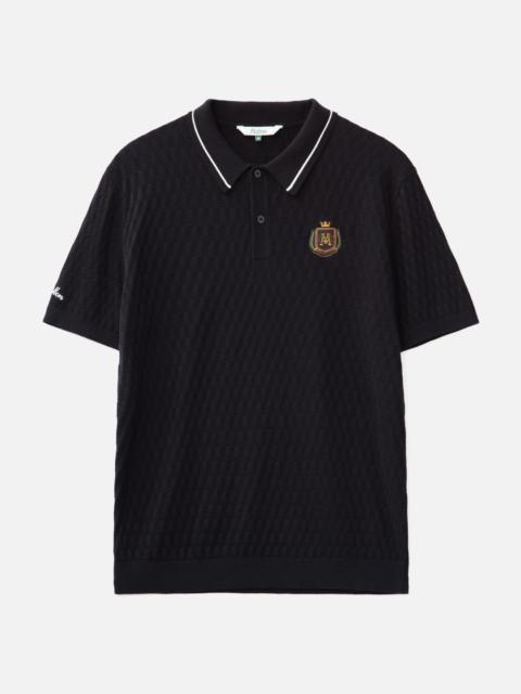 malbon CREST KNIT POLO