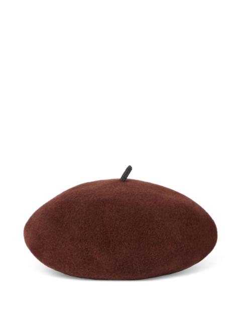 Brunello Cucinelli Brunello Cucinelli Women Wool Basque Hat