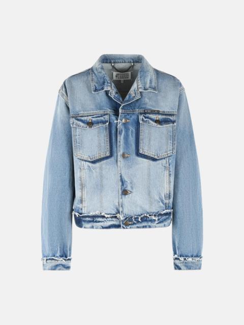 Maison Margiela LIGHT BLUE COTTON JACKET
