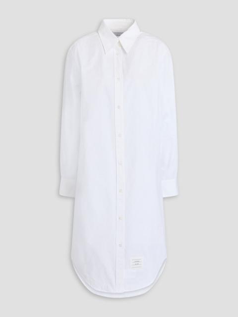 Thom Browne Cotton-poplin shirt dress