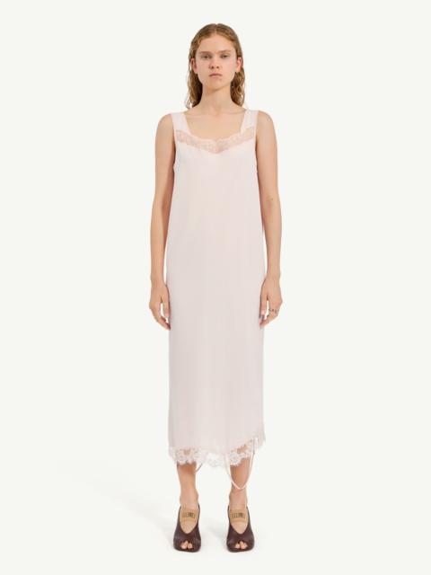 MM6 Maison Margiela Mirrored lace slip dress