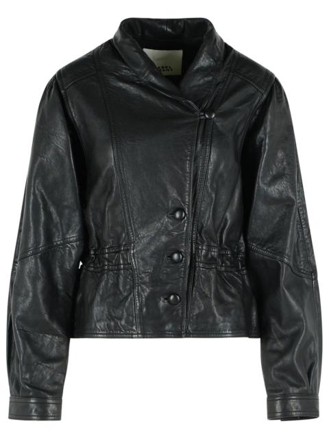 Isabel Marant Isabel Marant 'Tressy' Black Leather Jacket Women