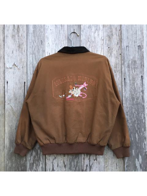 Other Designers Vintage - Vintage 80’s Colorado Chorus PINK PANTHER Zip Up Jacket