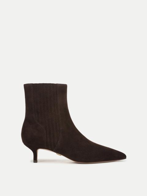 VERONICA BEARD LISA KITTEN-HEEL BOOTIE