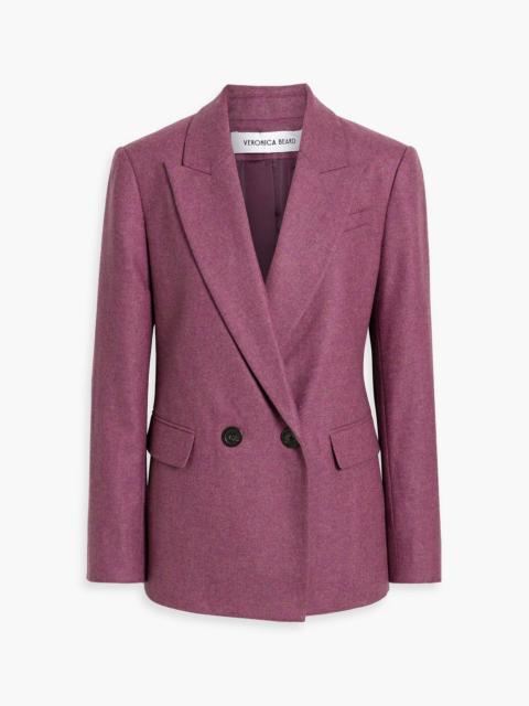 VERONICA BEARD Sevyn Dickey double-breasted wool-blend blazer
