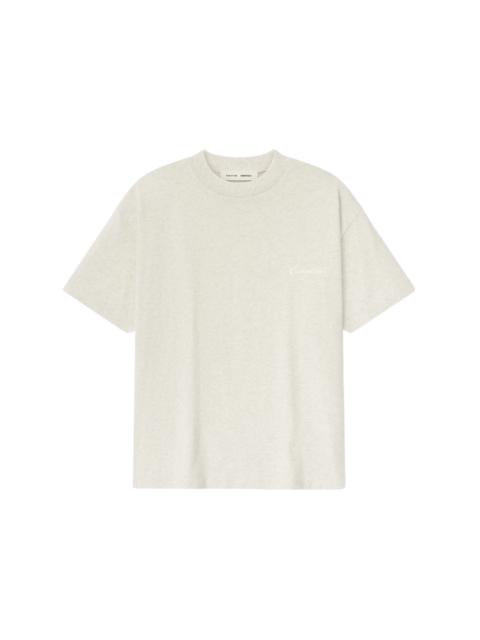 ESSENTIALS Fear of God Essentials Embroidered Classic Short Sleeve Tee Oatmeal Heather