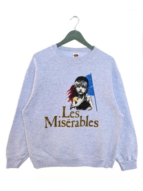 Other Designers Very Rare - RARE💥1986 Les Miserables Sweatshirt/Size L