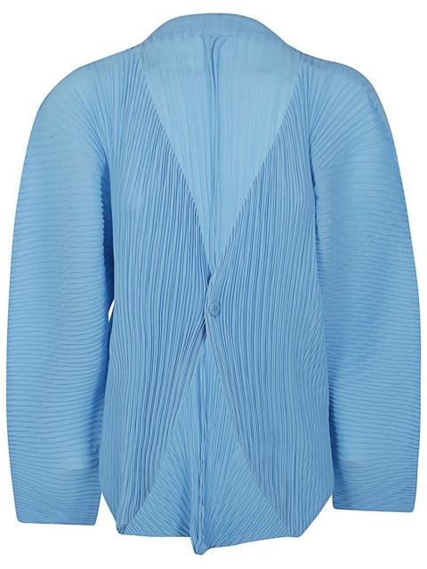 Issey Miyake Leaf Pleats Cardigan Clothing