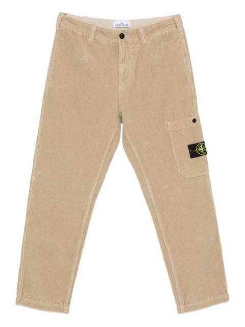 Stone Island corduroy straight-leg trousers