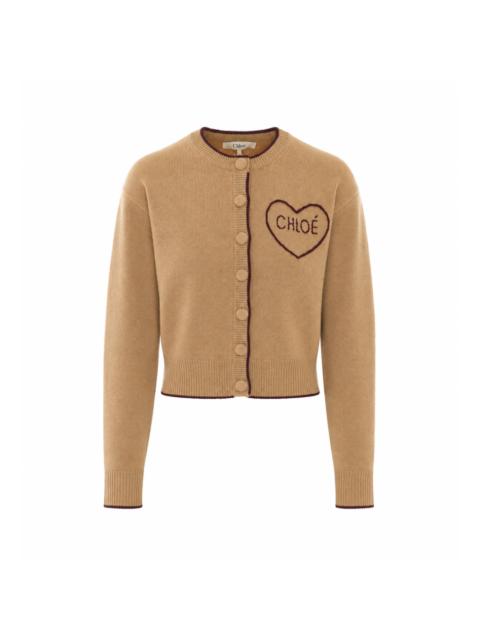 Chloé Chloe' Women Logo Knitted Slim Cardigan